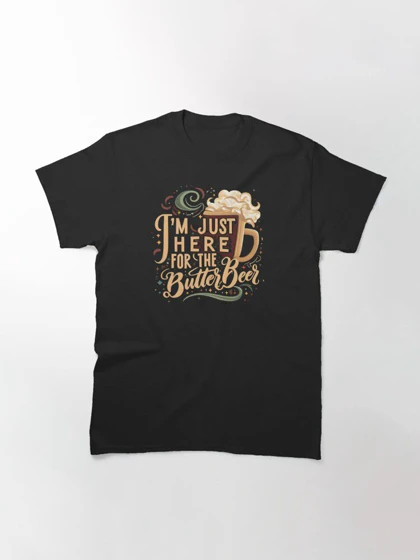 تیشرت هری پاتر تیشرت هری پاتر Just Here for the ButterBeer II کد 165962
