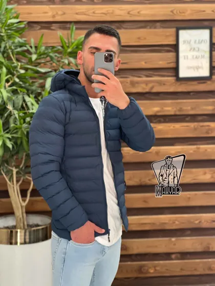 کاپشن آمبردی سورمه ای
