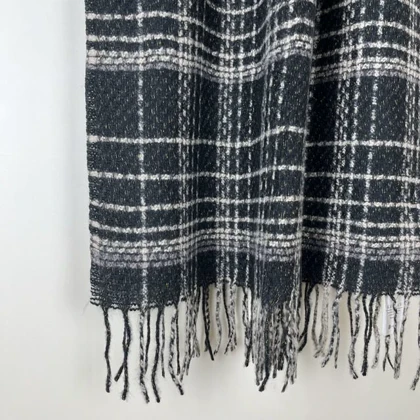 شال پاییزه موهر چهارخانه لمه 20507