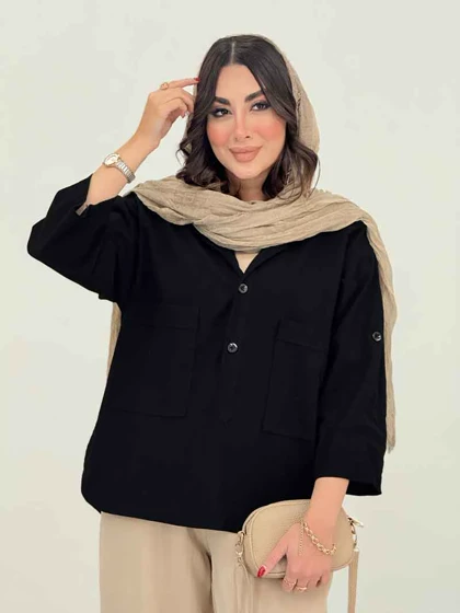 مانتو پشت دکمه سامیا