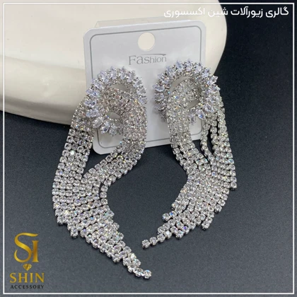 گوشواره جواهری کد gzj16