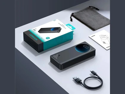 پاور بانک 20000 تایپ سی و یو اس بی 30 وات جویروم JR-PBF02