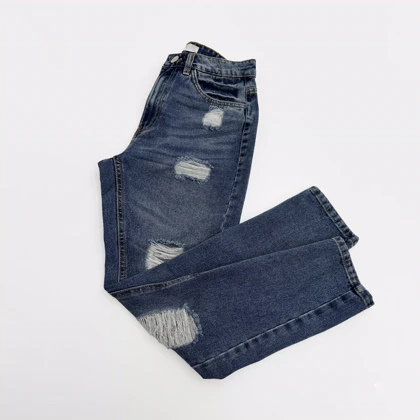 شلوار جین مام فیت 1008336