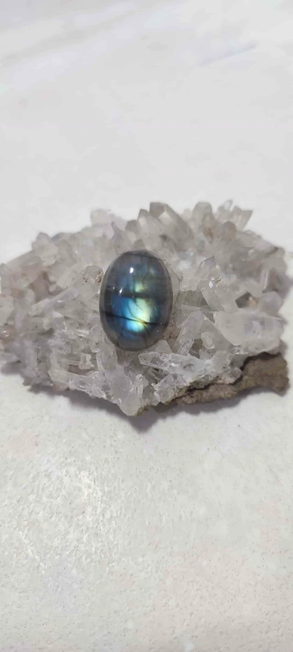 نگین طبیعی لابرادوریت کد 17