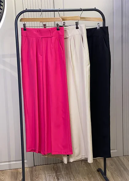 شلوار بگ کمر چسبی