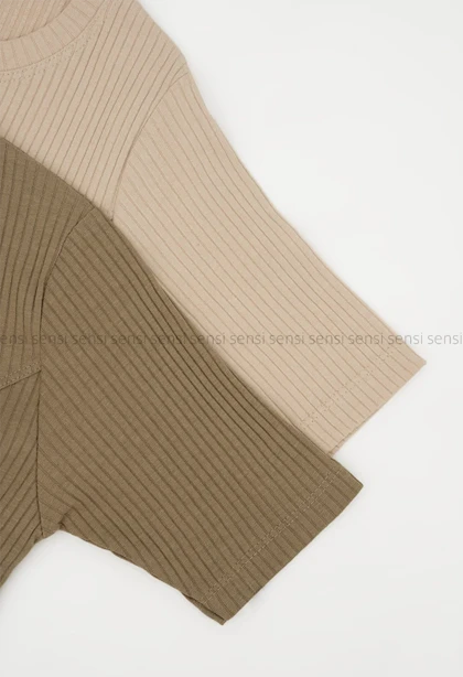 کراپ آستین کوتاه کد1003096