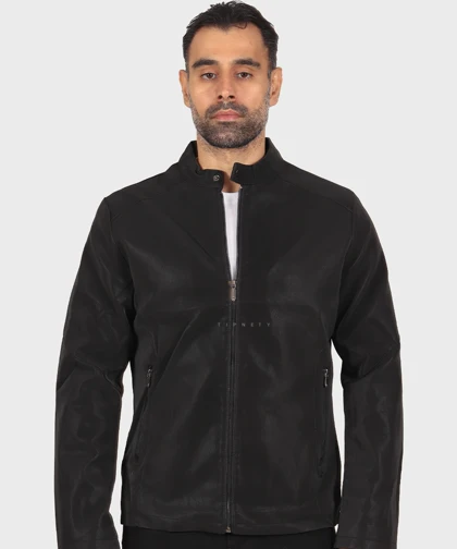 کت چرم مردانه اسپرت 2428