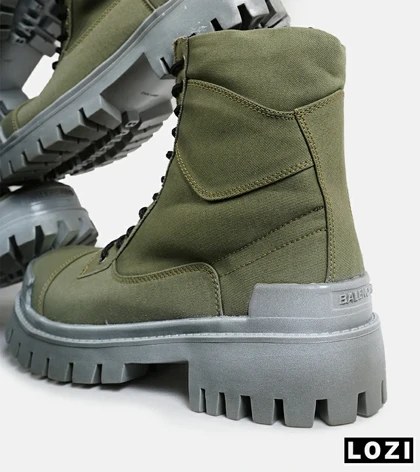 بوت مردانه سبز BALENCIAGA مدل 6383