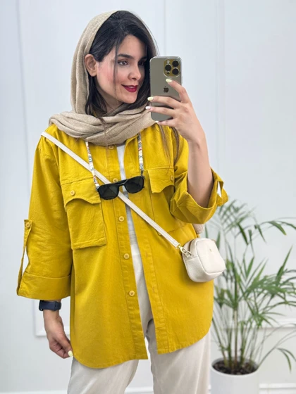 مانتو لینن پنبه نوازش