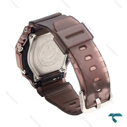 ساعت جی شاک GM-S2100 زنانه قهوه ای صفحه رنگین کمانی G-shock-6387-L
