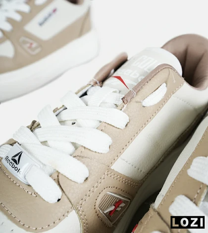 کفش مردانه و زنانه کرم قهوه ای Reebok LT Court مدل 7430