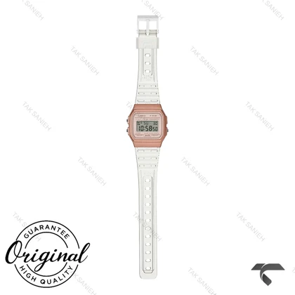 ساعت کاسیو F-91WS-7A3 اصل رزگلد سفید Casio-11961-U