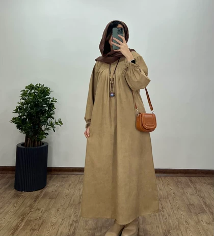 مانتو عبایی بلند رایلی