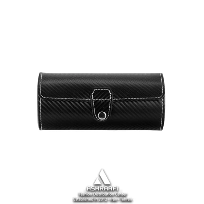 باکس ساعت 3 تایی چرمی Leather Travel Watch Case 3-K
