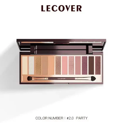 پالت سایه چشم 12 رنگ Luxury Paletty لیکاور Lecover