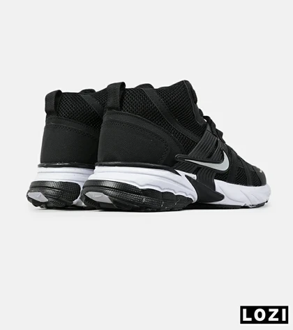 کفش کتانی ساق‌دار مردانه و زنانه مشکی سفید Nike cushlon مدل 7608