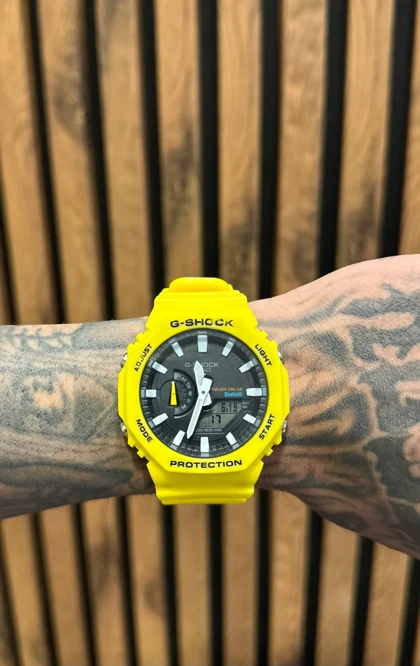 ساعت جی شاک 2100 زرد