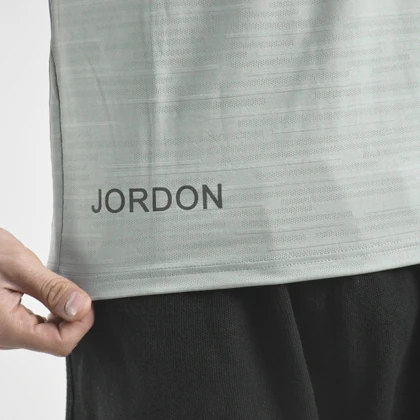 رکابی رانینگ ورزشی مردانه جردن مدل V816-5 طوسی روشن