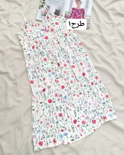 پیراهن کاپ‌دار کد 5658