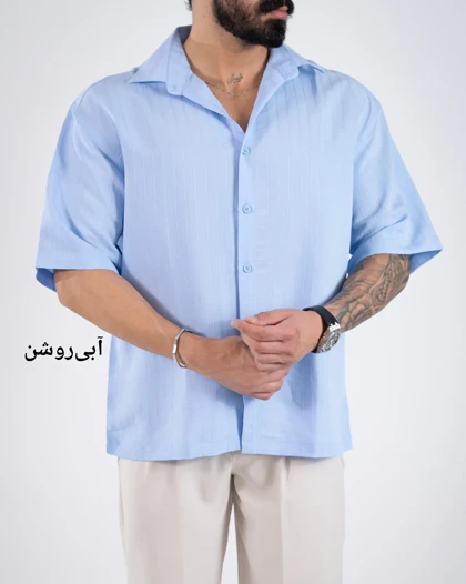 پیراهن راه راه مایکل-کد5229
