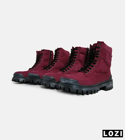 بوت مردانه قرمز BALENCIAGA