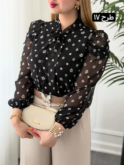 شومیز روژین 0495