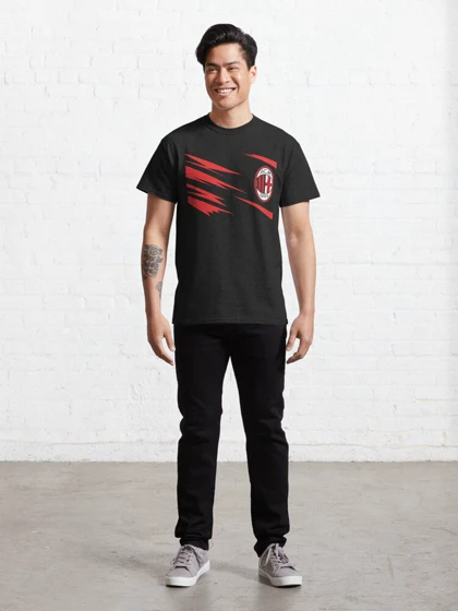 تیشرت لانگ ورزشی آ.ث میلان | تیشرت لانگ Ac milan طرح AC Milan کد 146426