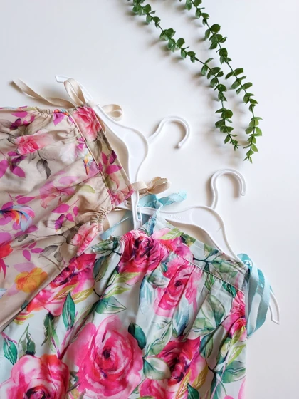 ست شومیز بندی و شلوارک رنگی