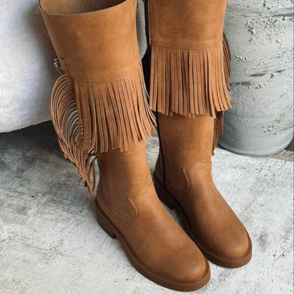 بوت بلند زنانه چرم