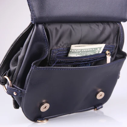 کیف دوشی و دستی زنانه چرم یلسان مدل مارال کد008-GC
