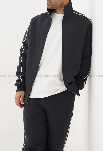 ست مردانه سویشرت شلوار گرم دارکد20000045