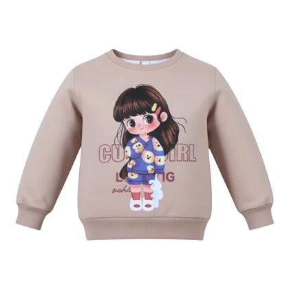 ست سویشرت و شلوار راحتی دخترانه مدل PJ1430