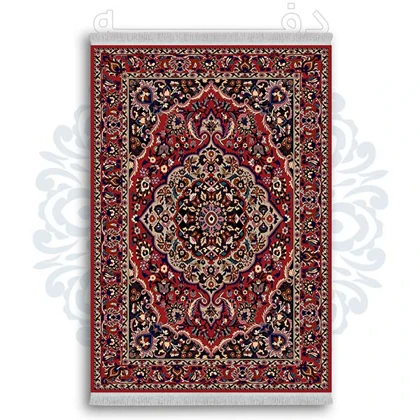 فرشینه از جنس پارچه هازان مخمل ترک طرح سنتی و مدرن برند دفه کد DDSS55