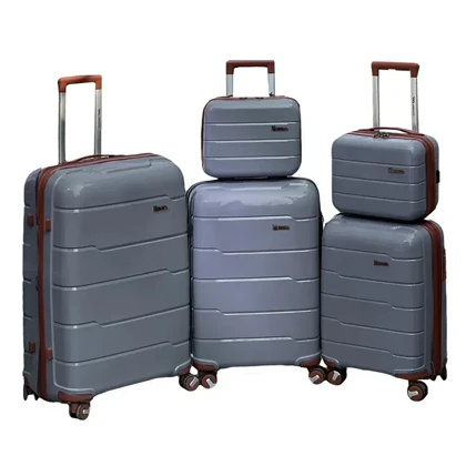 چمدان وارداتی مونزا مدل MONZA - MNZ837 SERIES سری 4 عددی (به همراه چمدان آرایشی هدیه)