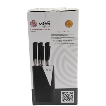 سرویس چاقو 6 پارچه کد KS-6013