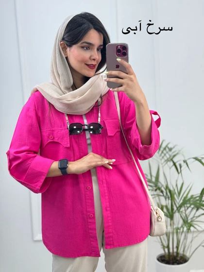 مانتو لینن پنبه نوازش