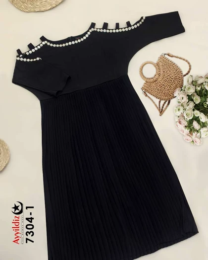 پیراهن مجلسی زنانه سایز بزرگ کد 7304