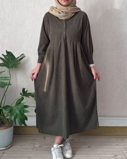 پیراهن مانتویی ابرا