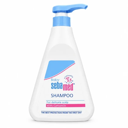 شامپو کودک 500میل عصاره بابونه سبامد Sebamed