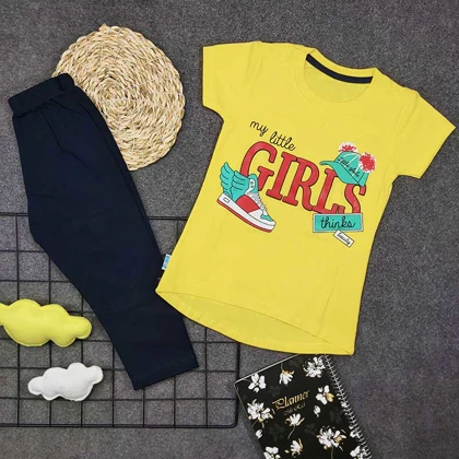 تیشرت شلوارک دخترانه GIRLS