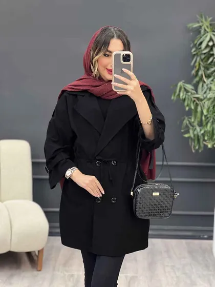 مانتو چهار دکمه صحرا