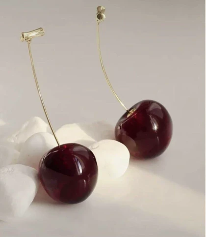 گوشواره گیلاسی وارداتی