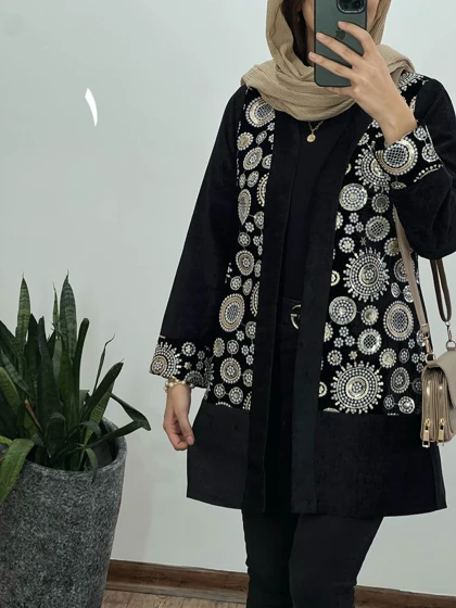 کت مزونی سوزندوزی