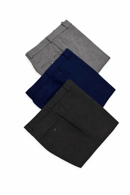 شلوار پارچه‌ای نخ ترک مردانه _ پارچه جکوار دو برکش قواره کلاسیک