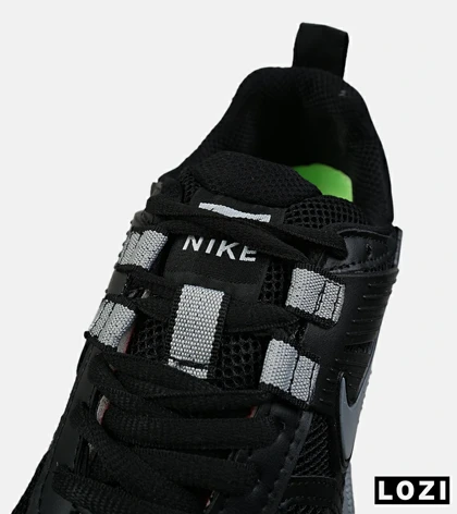 کفش کتانی مردانه و زنانه مشکی طوسی Nike Cushlon V2K مدل 8610