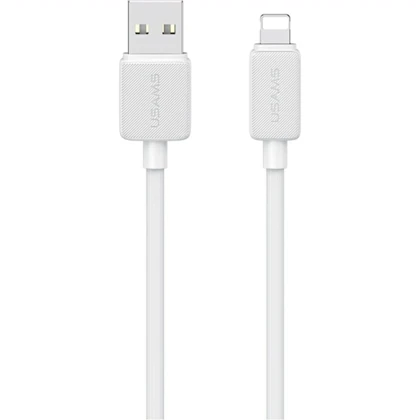 کابل لایتنینگ یوسامز USAMS مدل US-SJ694 طول 2 متر 2.4 آمپر