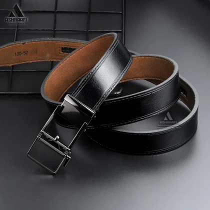کمربند ریلی مردانه Leather Ratchet Belt BL146