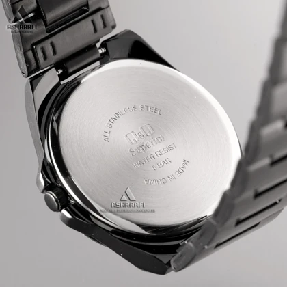 ساعت زنانه کیو اند کیو مشکی Q&Q S22A-008PY