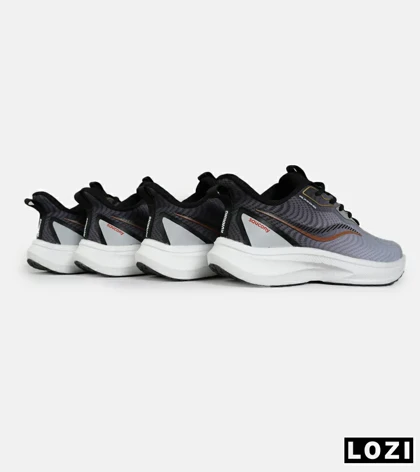 کفش کتانی طوسی Saucony Ride Review مدل 7178