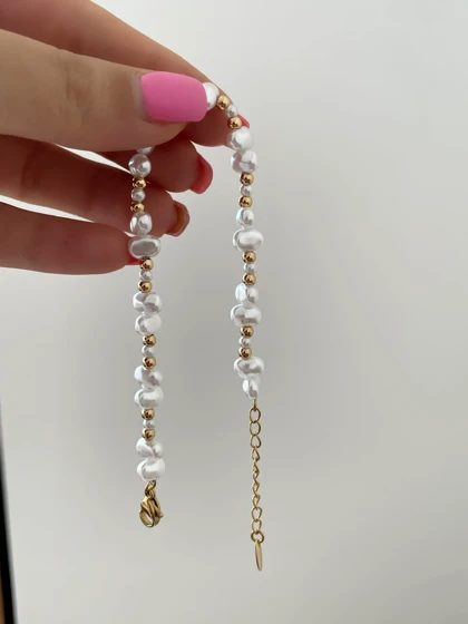 دستبند گوی و مروارید ژوپینگ